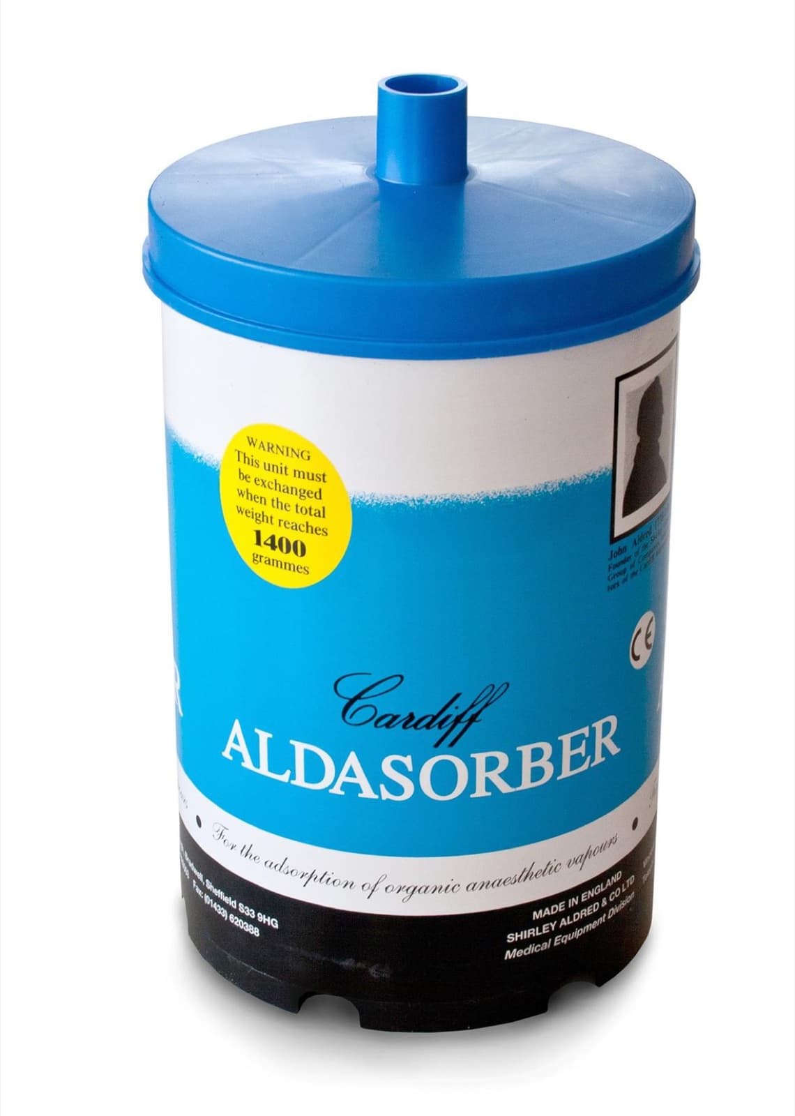 Aldasorber Aktivkohle- Narkosefilter