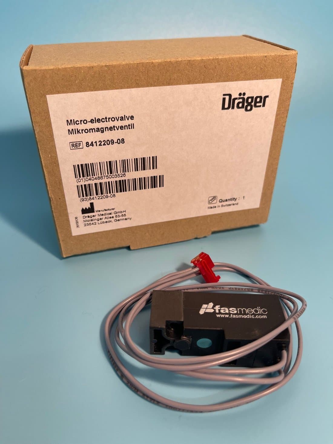 Dräger Micro Electro Valve 8412209 – Ersatzteil für Evita Ventilatoren