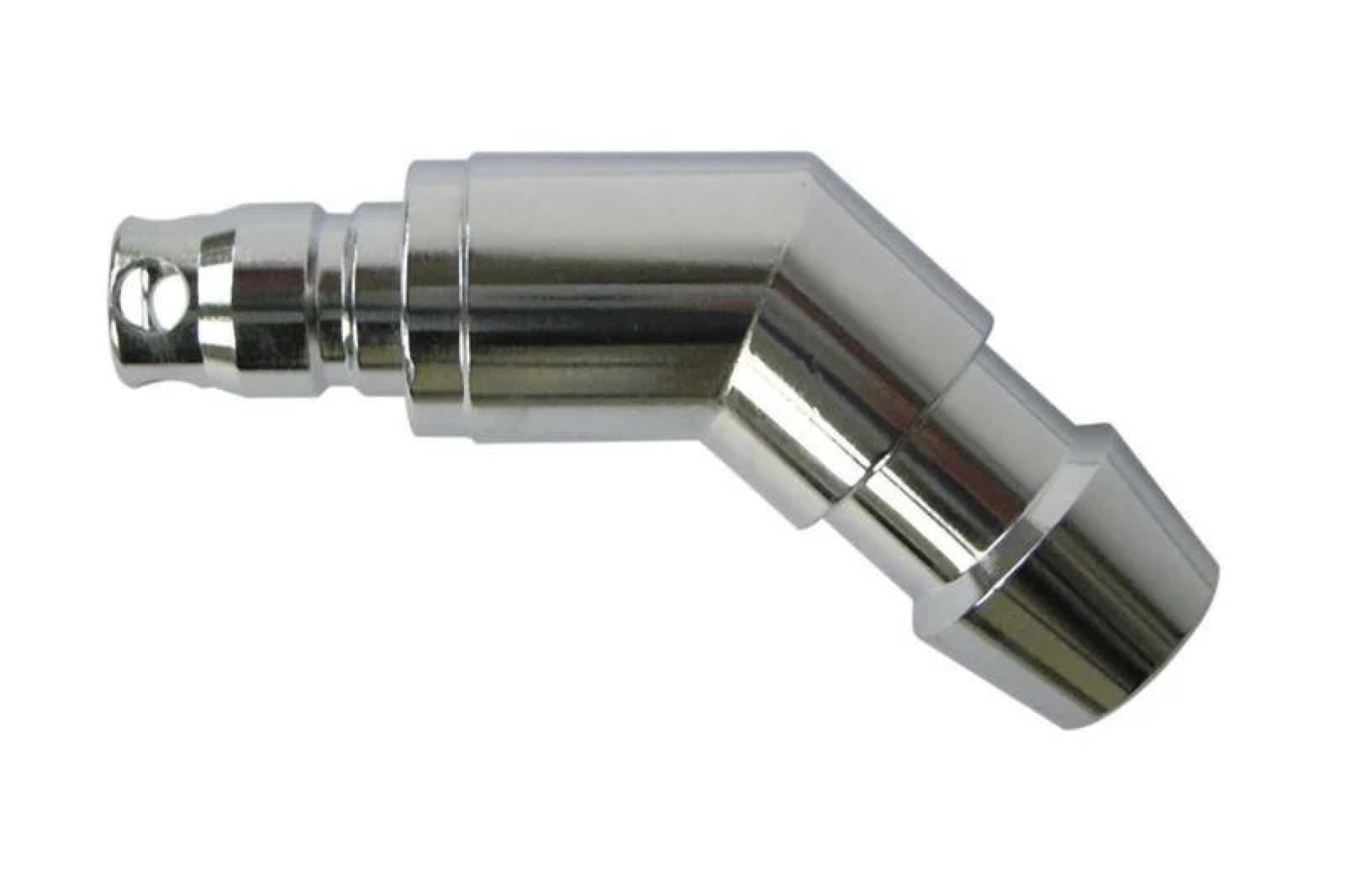 Dräger Narkosegasabsaugstecker „AGFS“ mit Schlauchanschluss, gewinkelt