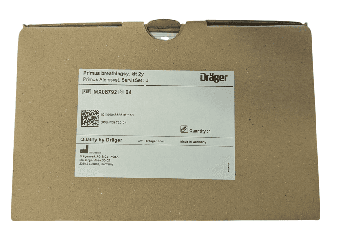 Dräger Primus Atemsystem Service Set – 2 Jahre (Ref. MX08792)
