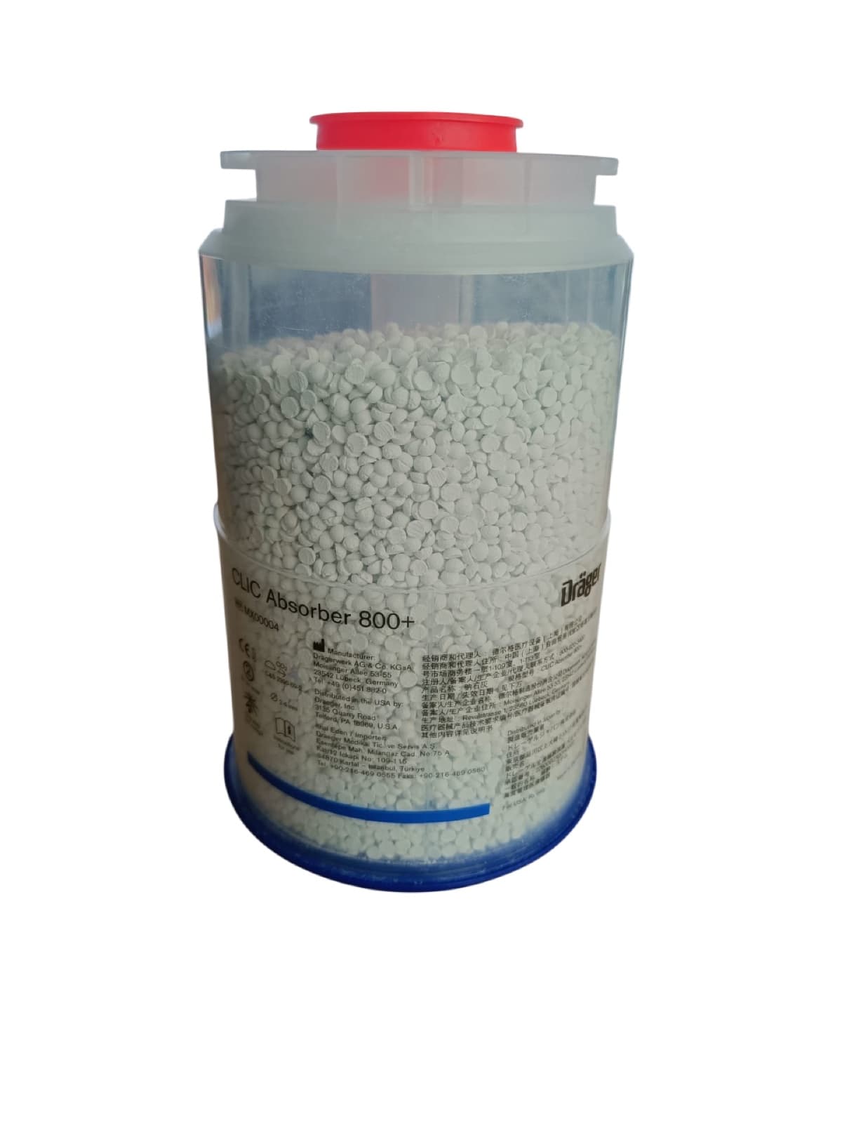 Drägersorb CLIC Absorber 800+ – Atemkalkkartuschen (6 Stück)
