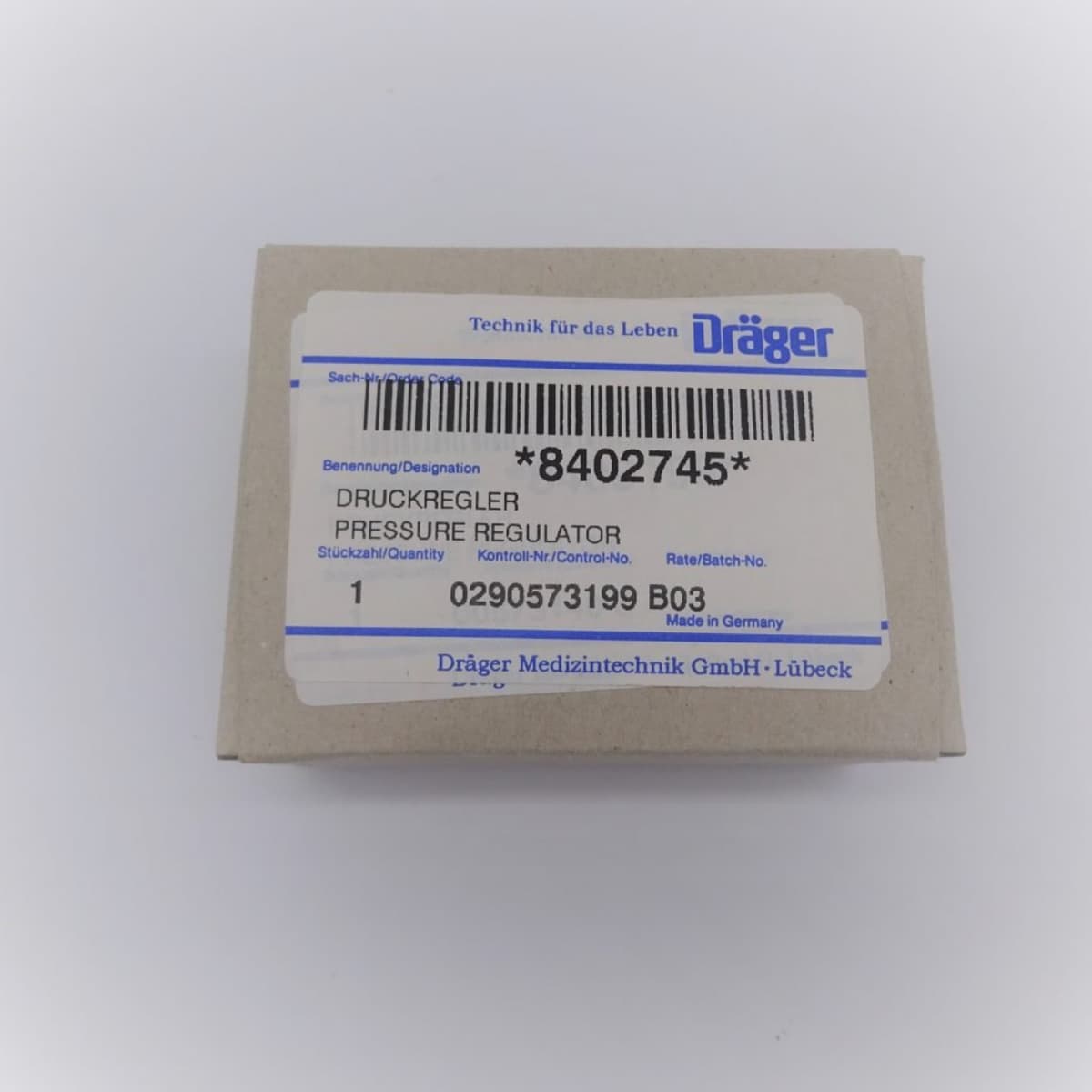Druckregler Dräger Pressure regulator
