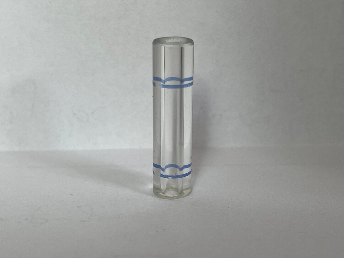 Prüfglas für Füllmenge – passend für Dräger Vapor 19.1 – Bild 1