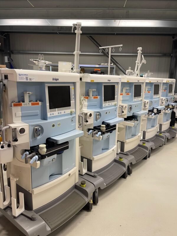 Dräger Primus Infinity Empowered Seitenansicht aufgereiht