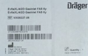 MX08227-06 Gas inlet FAS 6-Year Service Kit – Evita XL Label