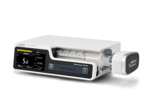 „Mindray BeneFusion eSP Vet Spritzenpumpe – Frontansicht“