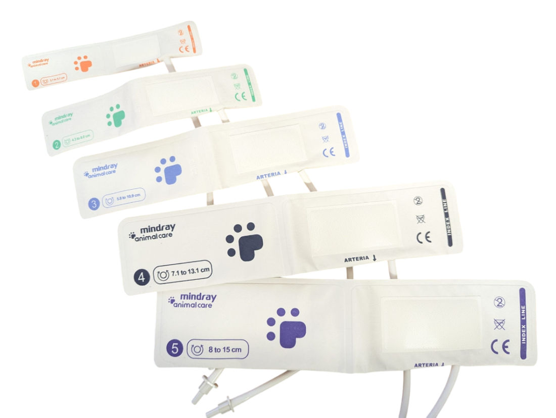 Mindray NIBP-Manschetten Vet – Größe 1-5