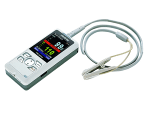 Mindray PM‑60 Vet Pulsoximeter – Vorderansicht Handgerät