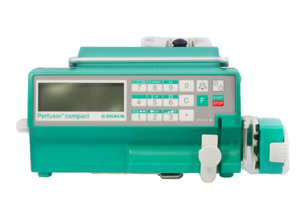 Braun Perfusor Compact Frontalansicht